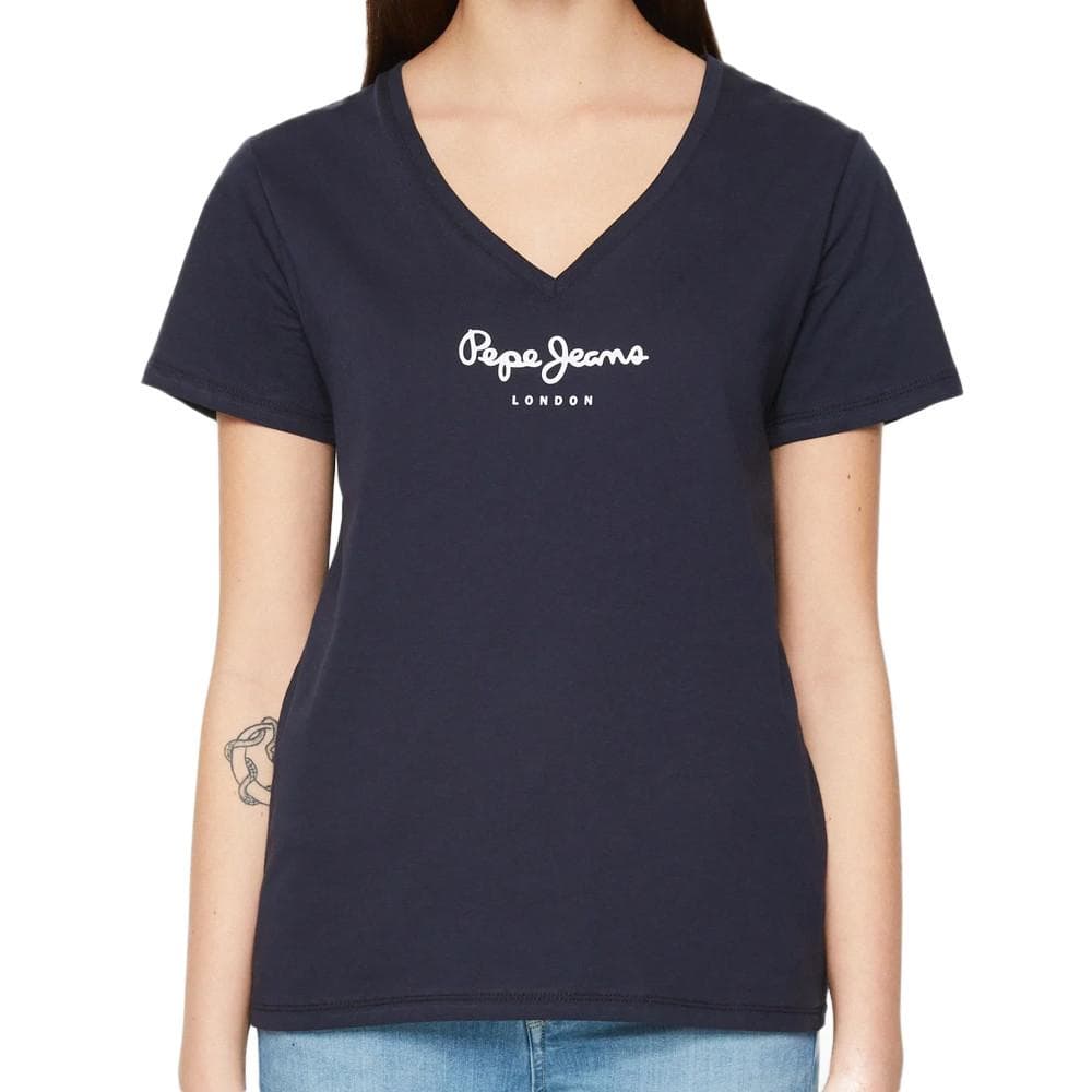 T-shirt Marine Femme Pepe jeans Wendy V 1