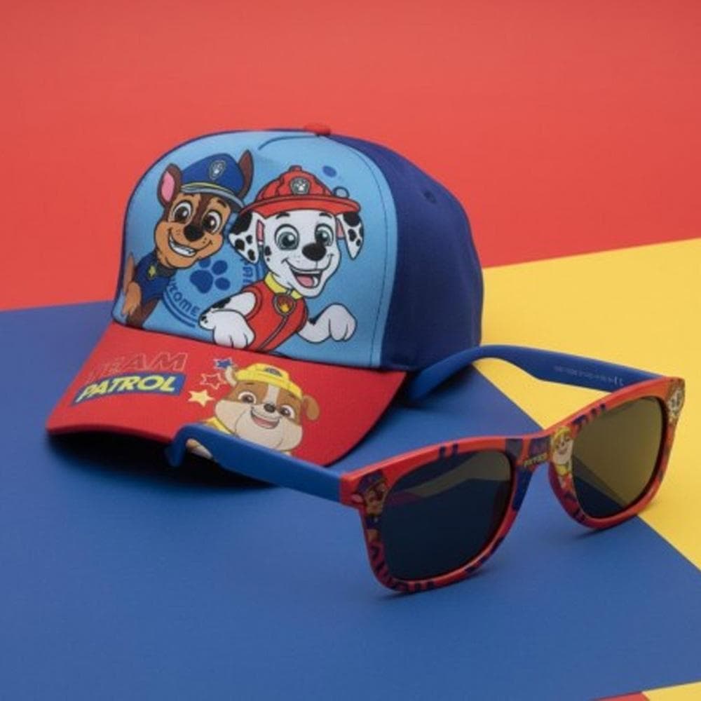 Kit Casquette + Lunette de Soleil Bleu Enfant Sport Zone Chase et marcus 2