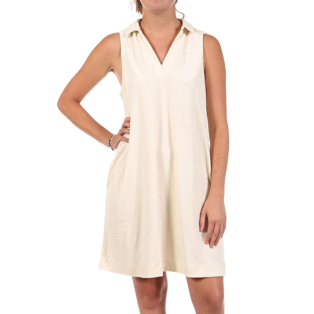Robe Beige Femme Vila Frotte 1