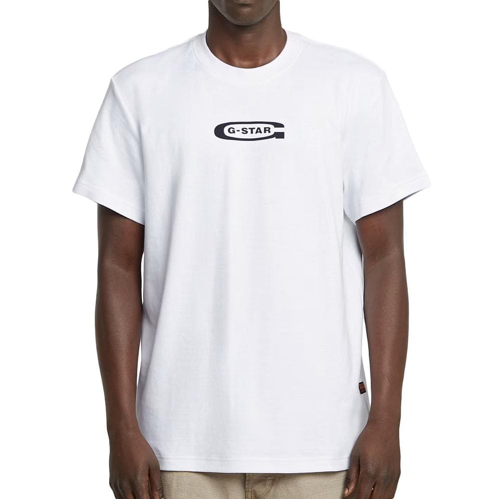 T-Shirt Blanc Homme G-Star RAW Old Skools 1