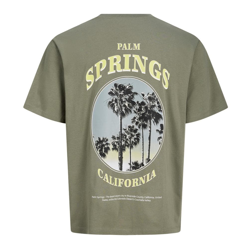 T-Shirt Vert Garçon Jack & Jones Jjcity 2