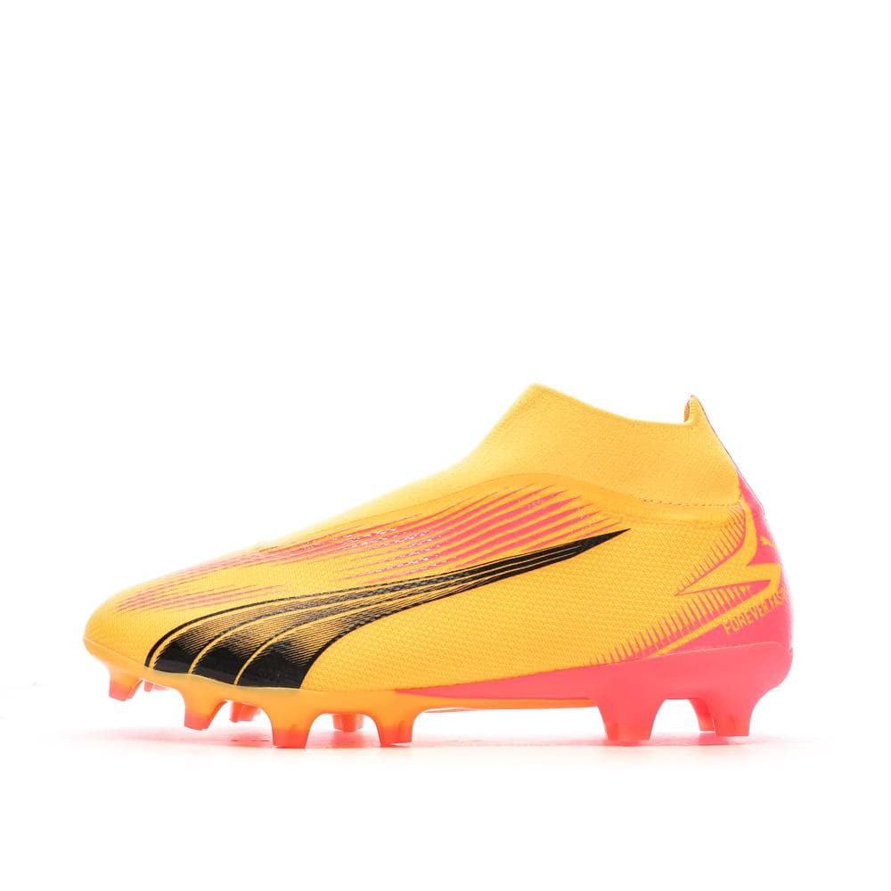 Chaussures de Foot Orange Homme Puma Ultra Match+ Ll FG/AG 1