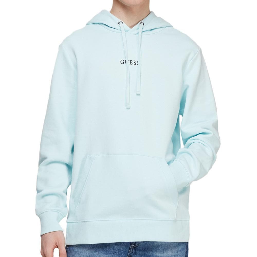Sweat à Capuche Bleu Homme Guess Roy 2022 1