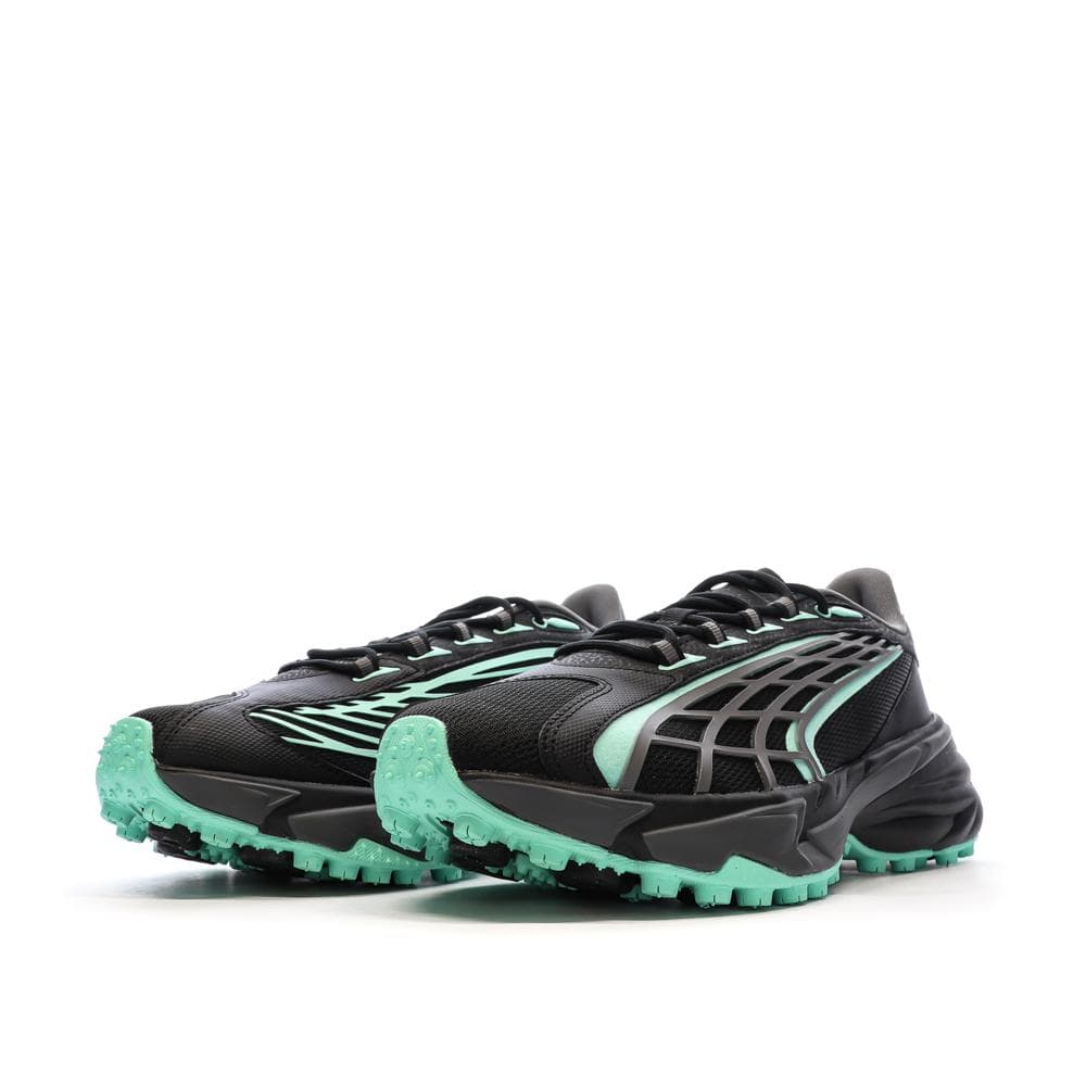 Baskets Noire/Turquoise Homme Puma Spirex 6