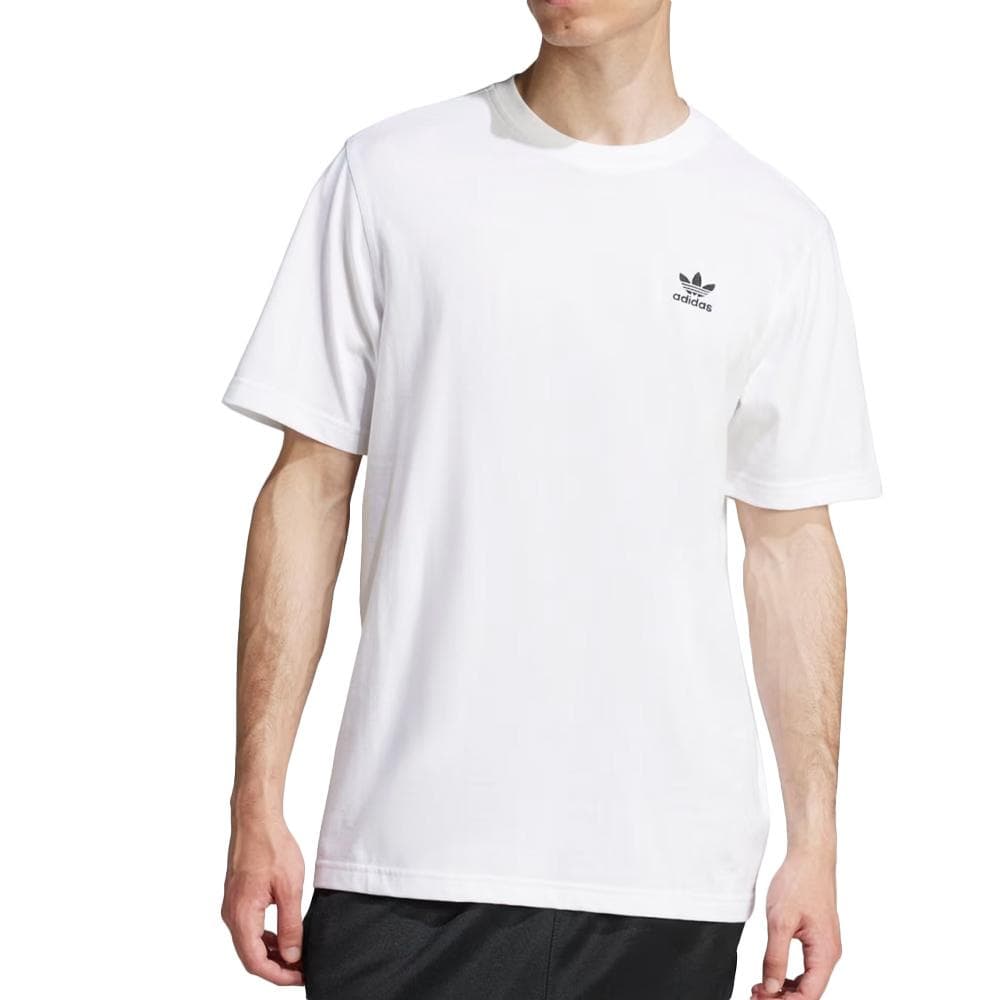 T-Shirt Blanc Homme Adidas Trefoils JI8544 1