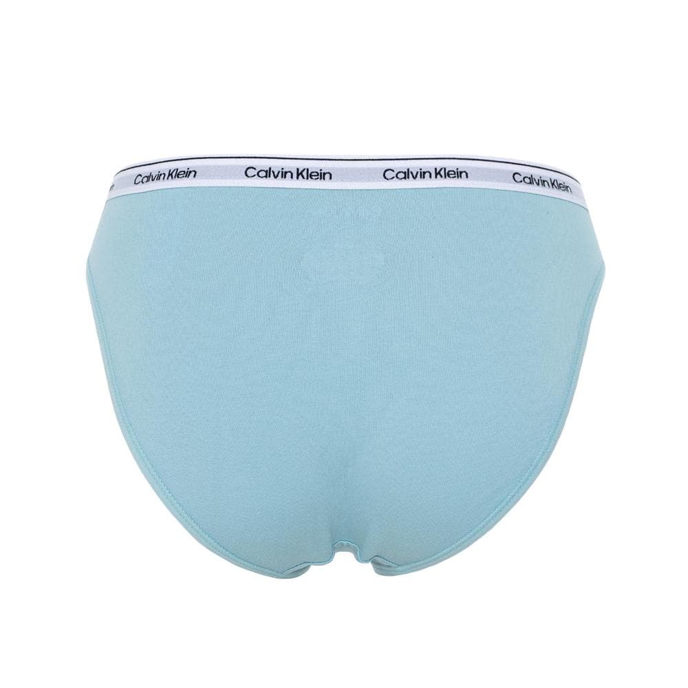 Culotte Blanc/Bleu Femme Calvin Klein Jeans Bikinis 2