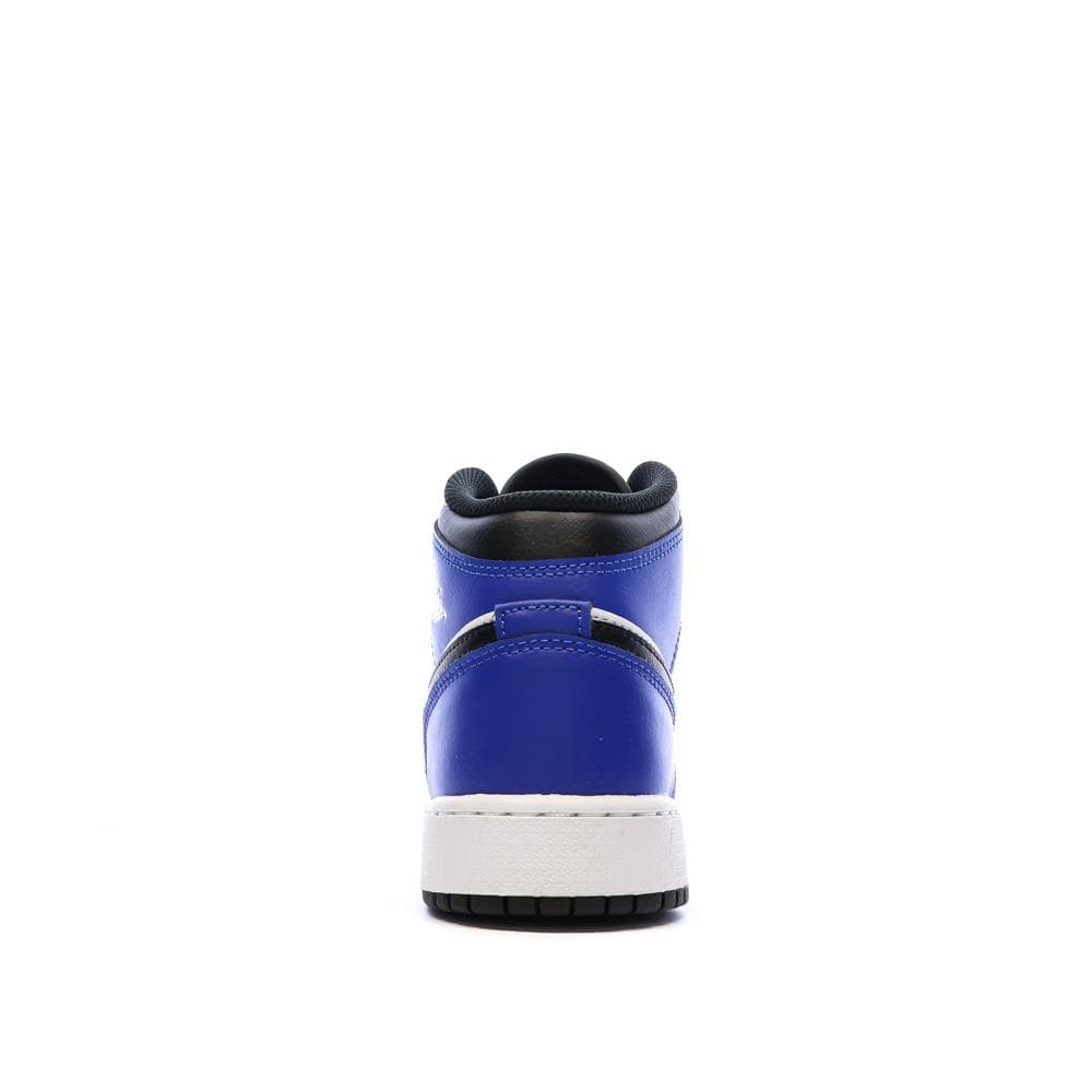 Baskets Bleues/Blanches Garçon Nike Air Jordan 1 Mid 3
