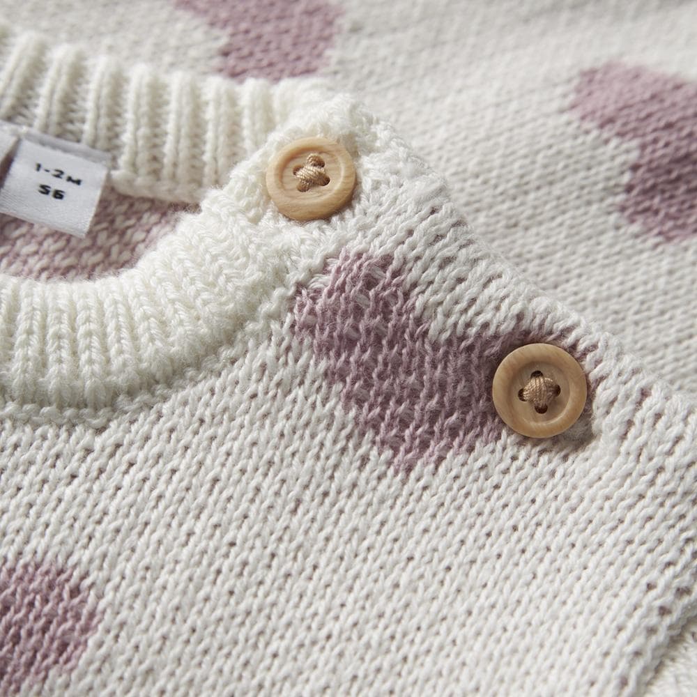 Pull Blanc/Rose Fille Name it Foana 3