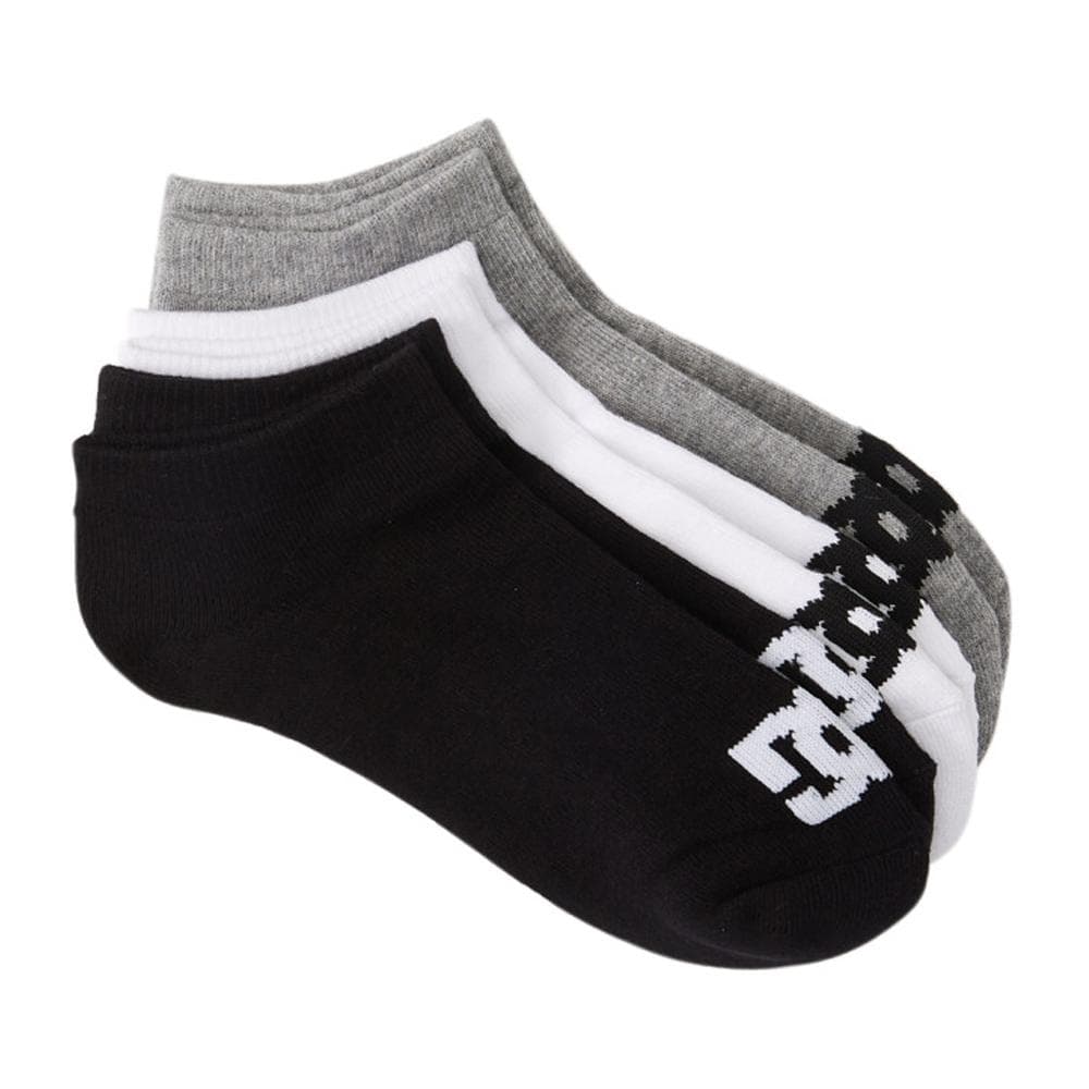 x3 Paires de Chaussettes Noires/Blanches/Grises Dc shoes ADYA 1