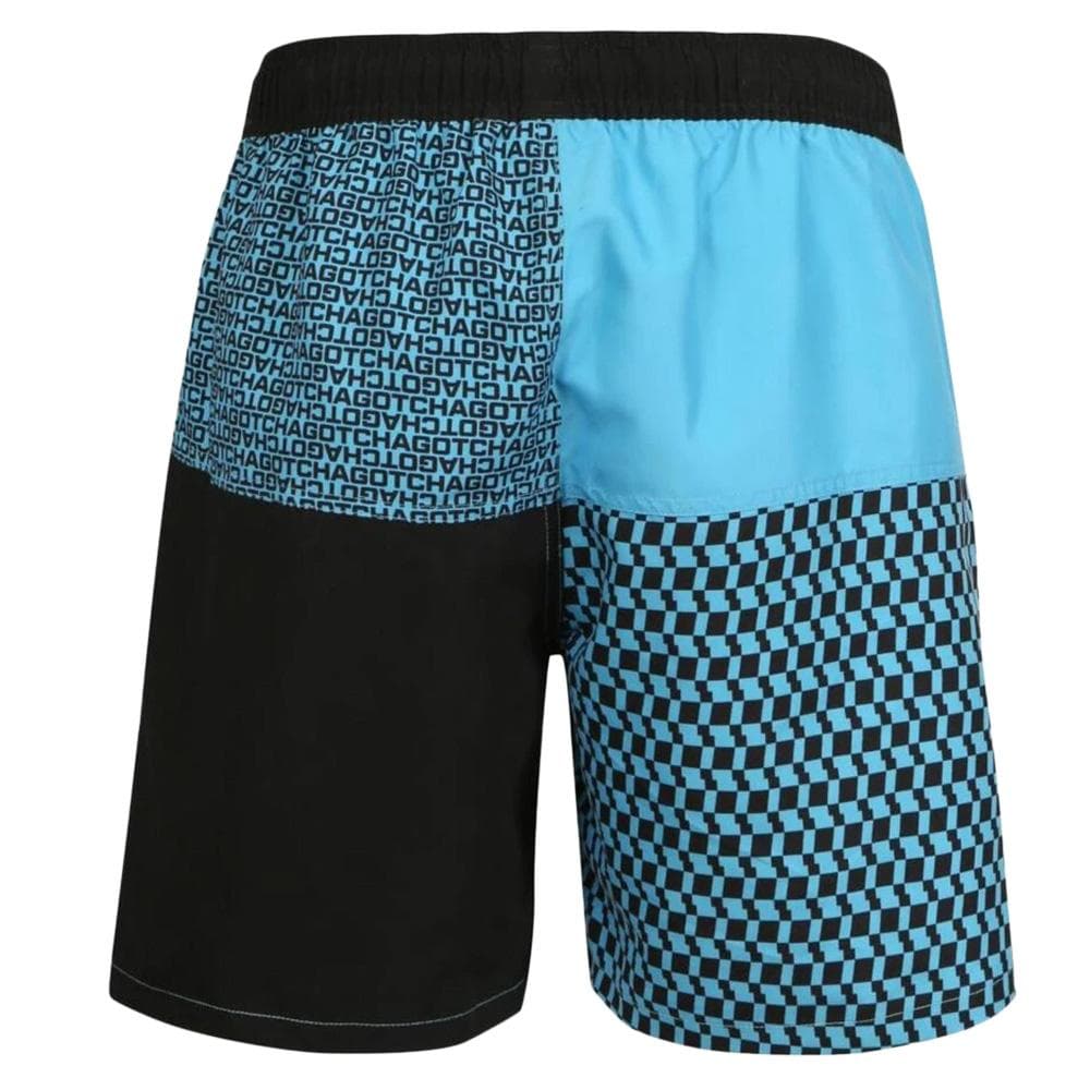 Short de bain Noir/Bleu Homme Gotcha Grid 2