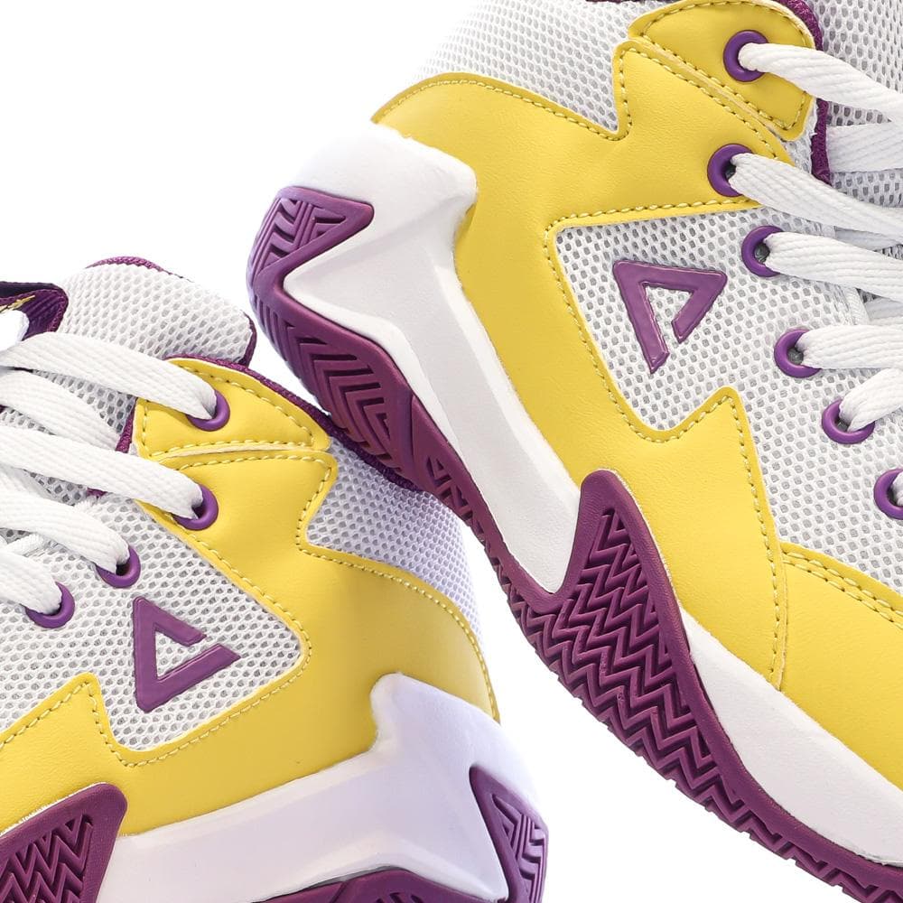 Chaussures de Basketball Blanc/Violet Fille PEAK SPORT Game 2 7