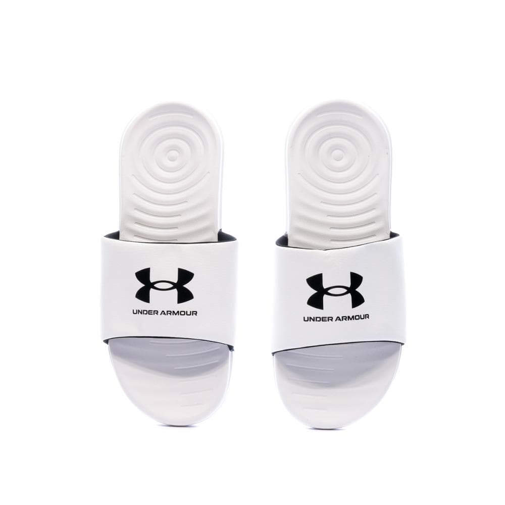 Claquettes Blanches Homme Under Armour Ansa 3