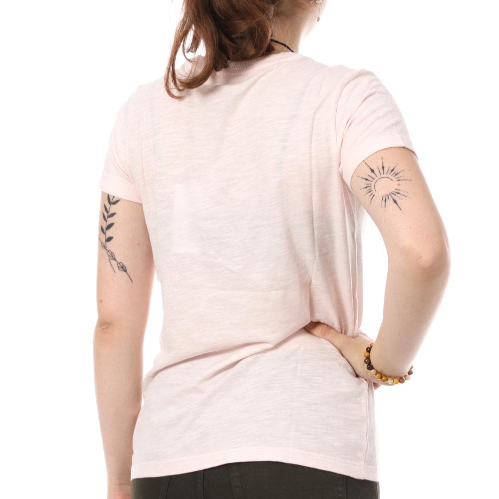 T-shirt Rose Femme Guess College 2