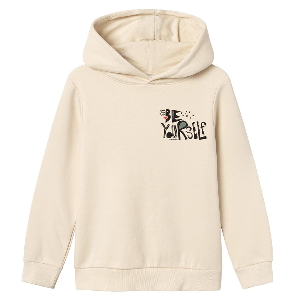 Sweat Capuche Beige Garçon Name it hasu 1
