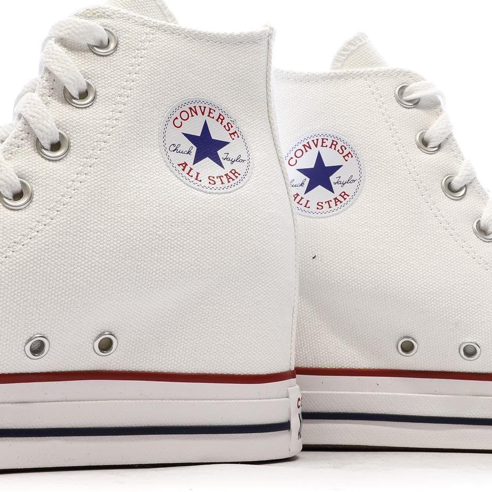 Baskets Compensées Blanc Femme Converse Chuck Taylor All Star Wedge 7