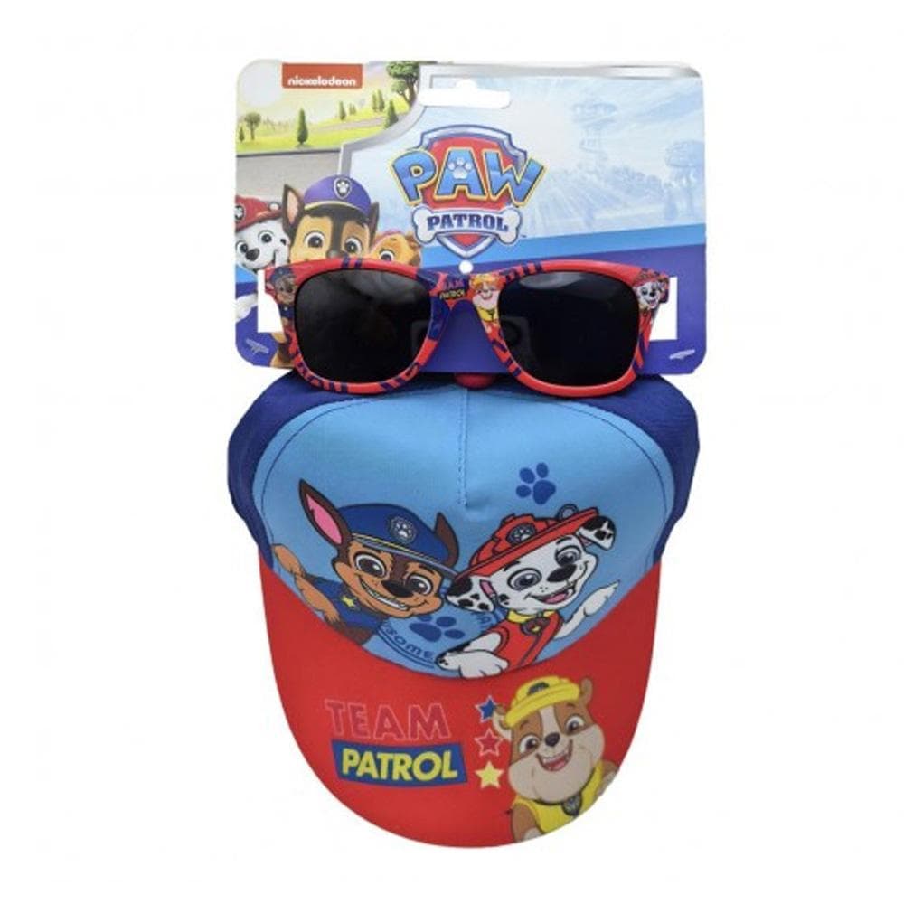 Kit Casquette + Lunette de Soleil Bleu Enfant Sport Zone Chase et marcus 1