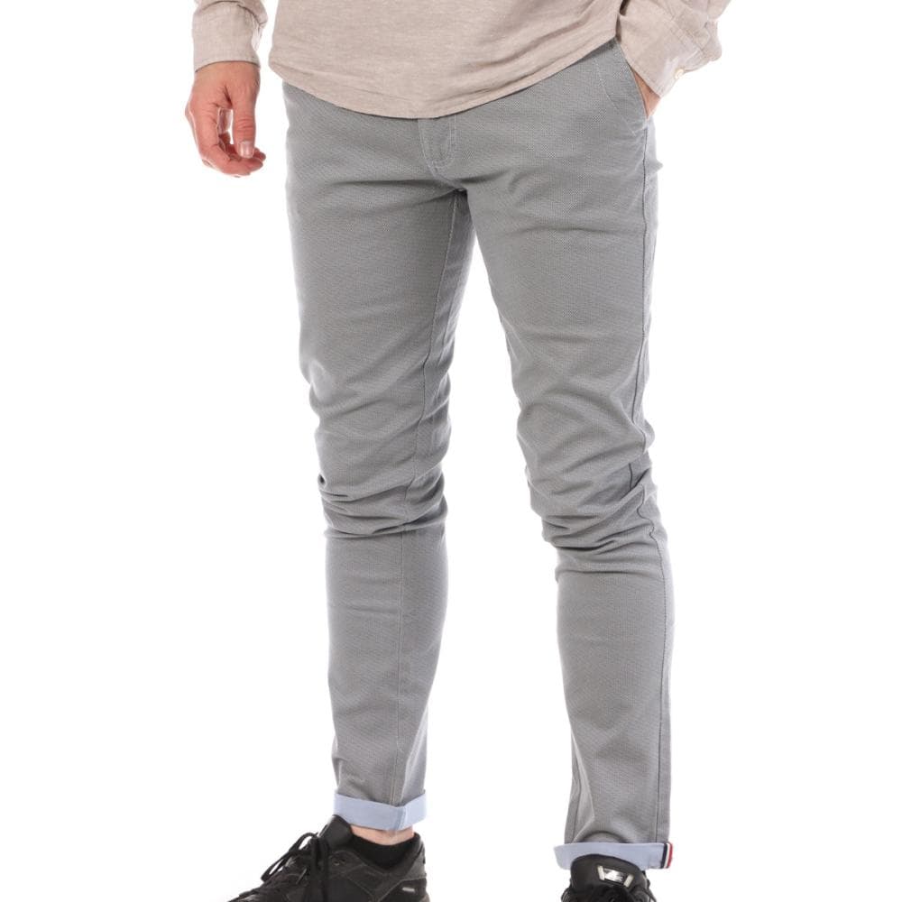 Chino Bleu/Gris Homme La Maison Blaggio Tamar 1