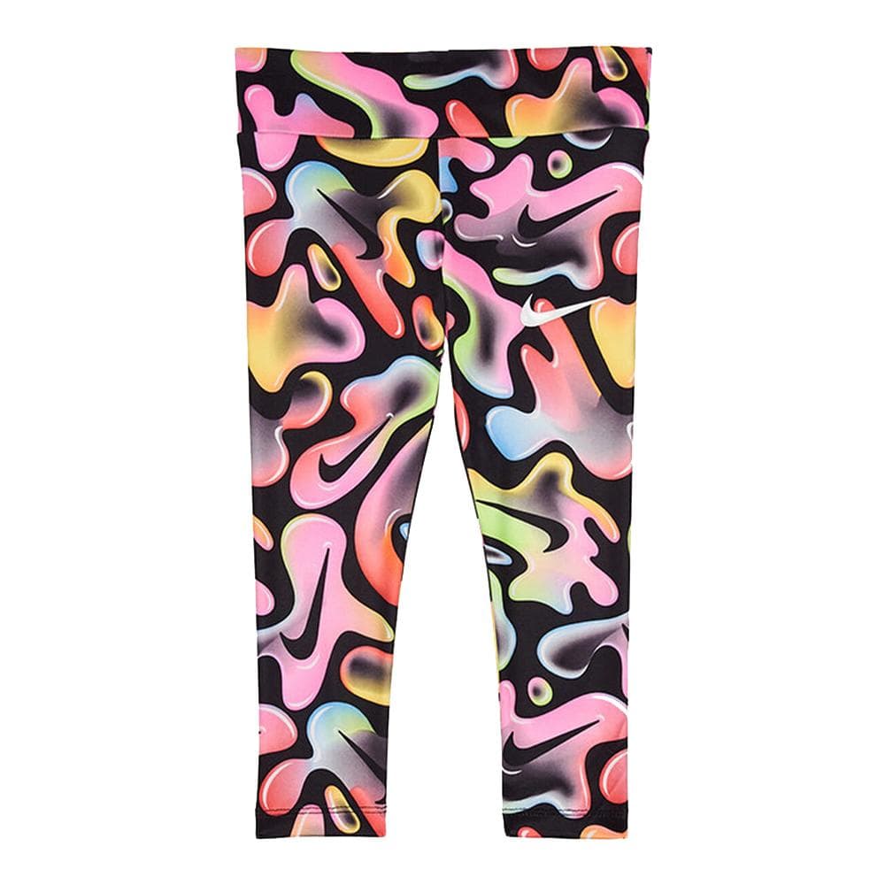 Legging Noir/Rouge Fille Nike 36J590 1