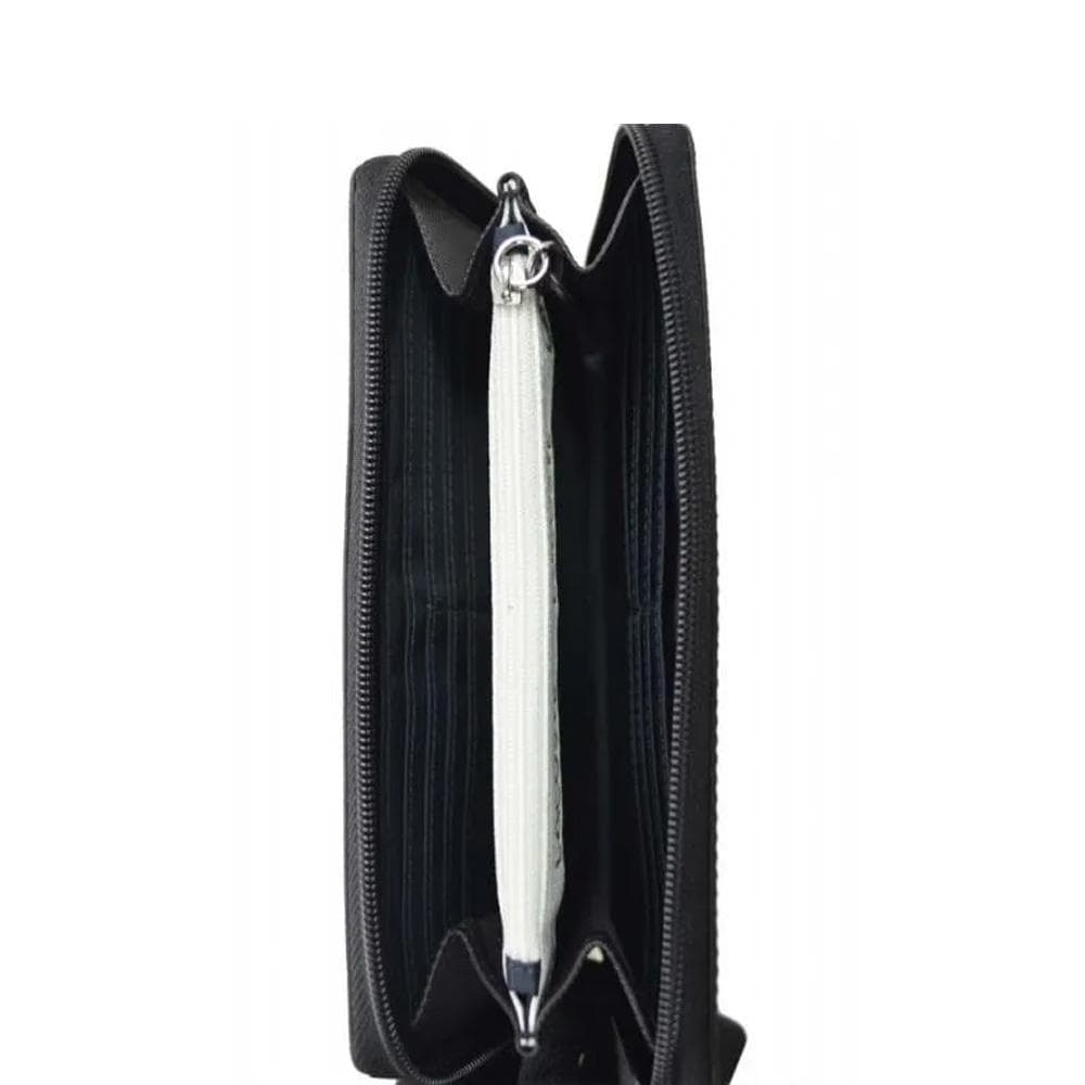 Portefeuille Noir Femme Lacoste Money Pieces Concept 2
