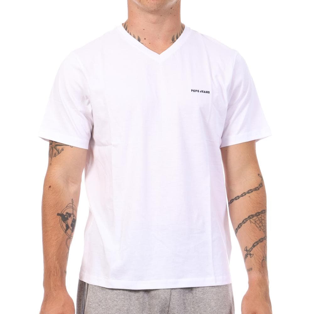 T-Shirt Marine Homme Pepe jeans PM5010150 3