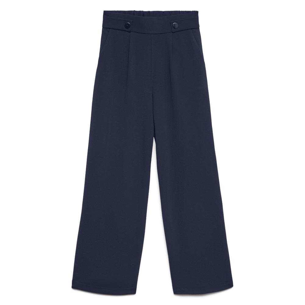 Pantalon Marine Femme Vero Moda May Button 1