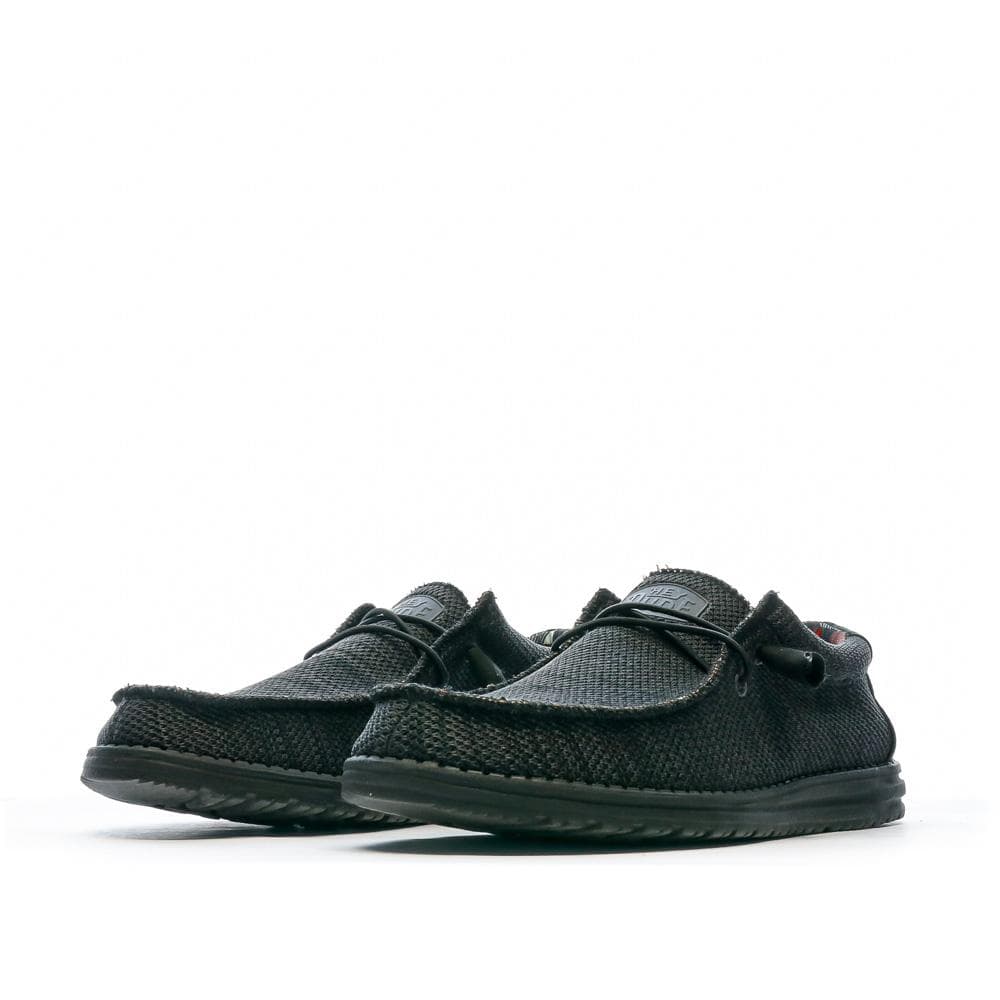 Chaussures Noir Homme Hey Dude Wally Sox 6