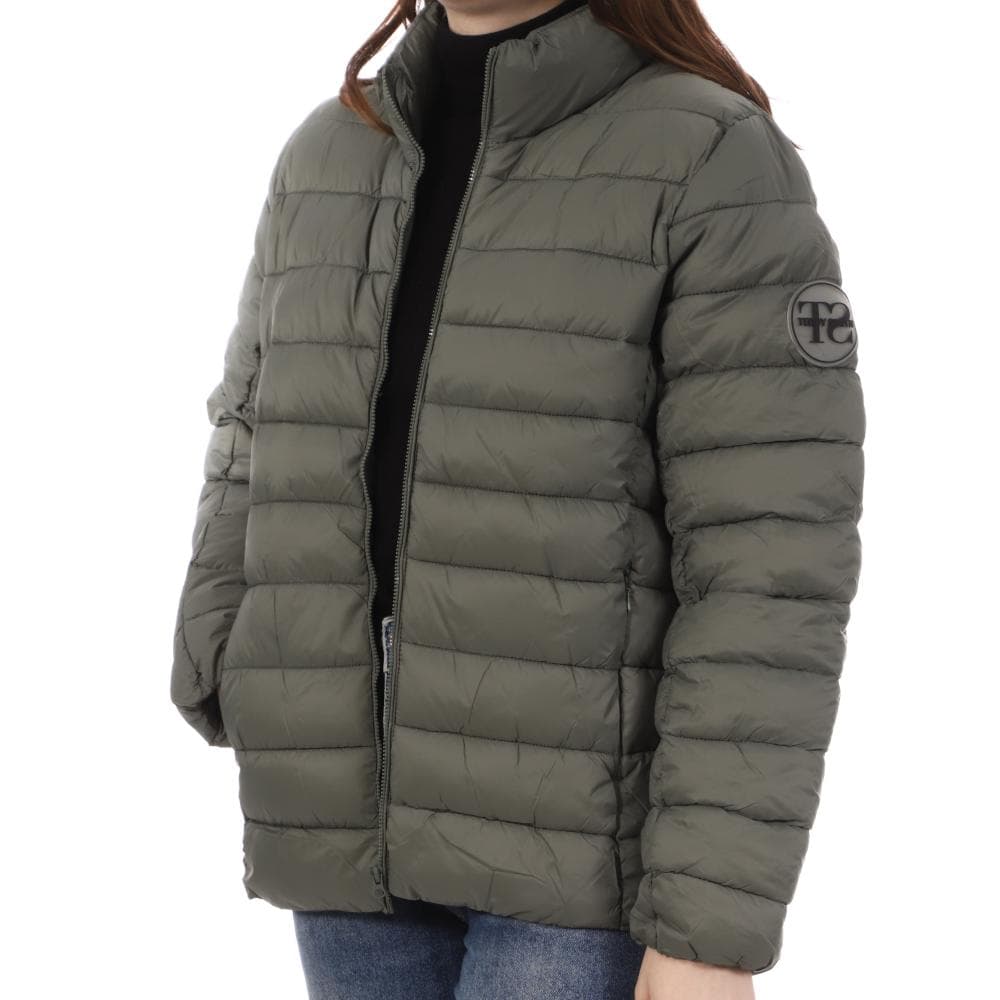 Doudoune Kaki Femme Teddy Smith Nova 1