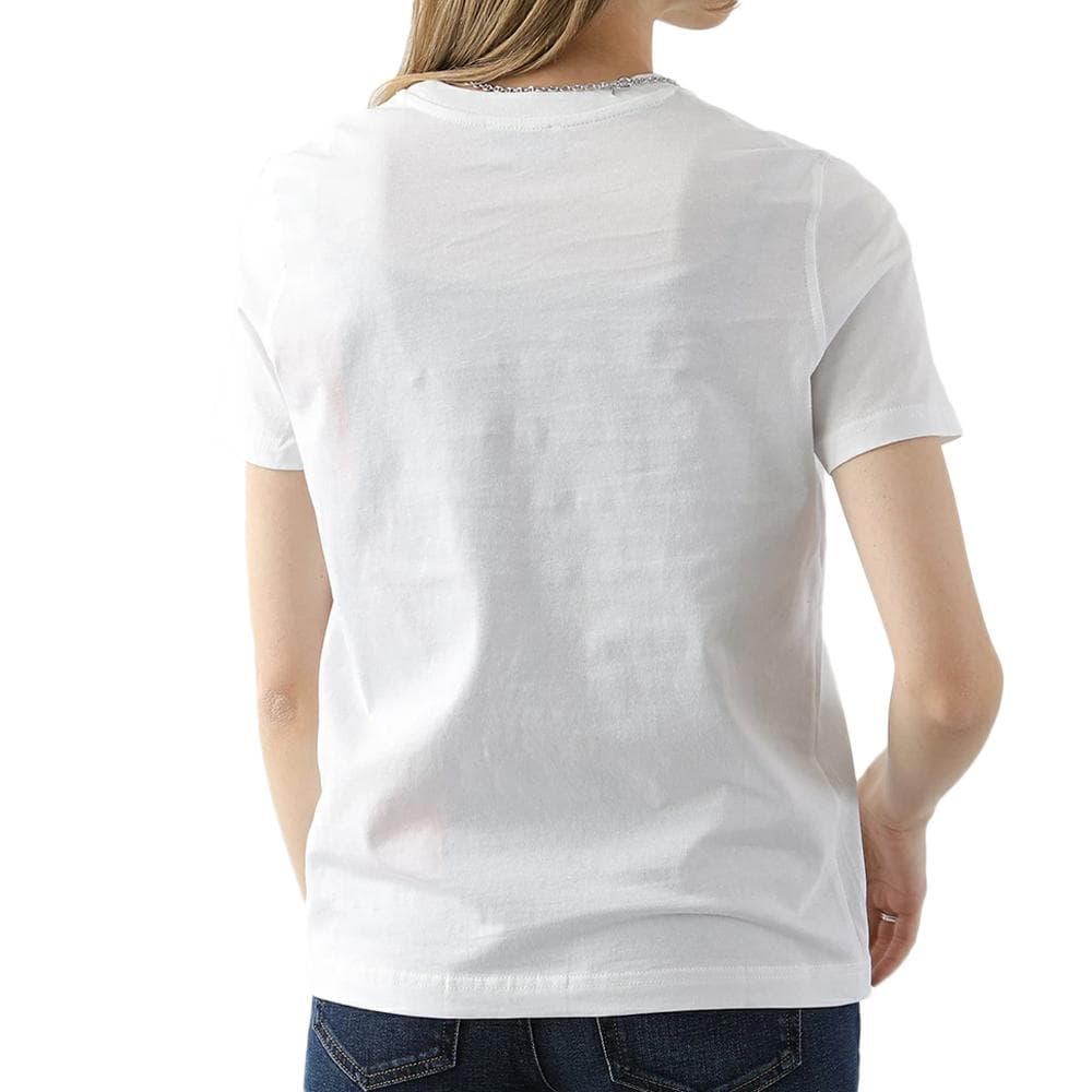 T-shirt Blanc Femme Diesel g11 2