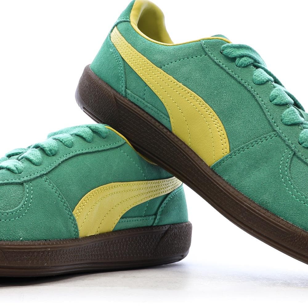 Baskets Vert/Jaune Homme Puma Palermo 7