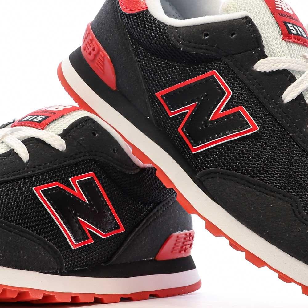Baskets Noires/Rouges Garçon New Balance Gc515 7