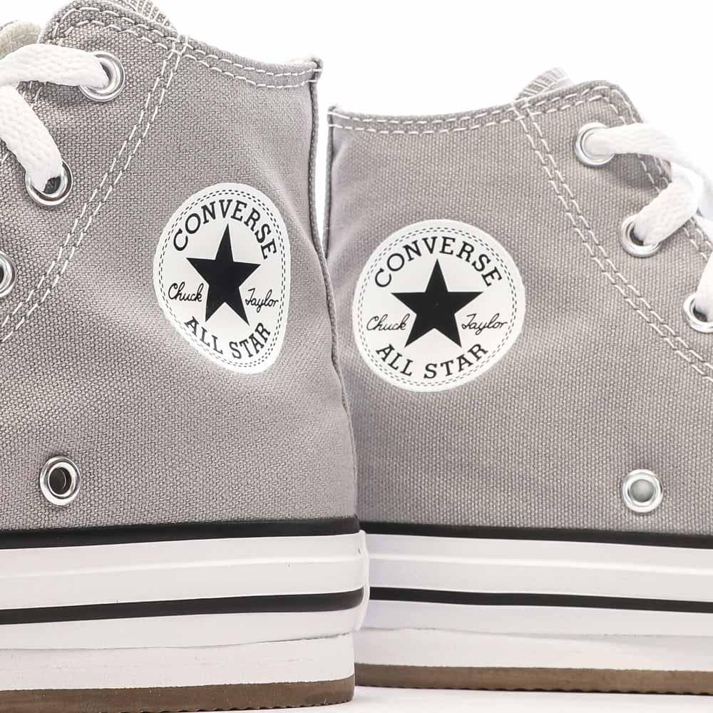 Baskets Grises Garçon Converse Chuck Taylor All Star Eva 7