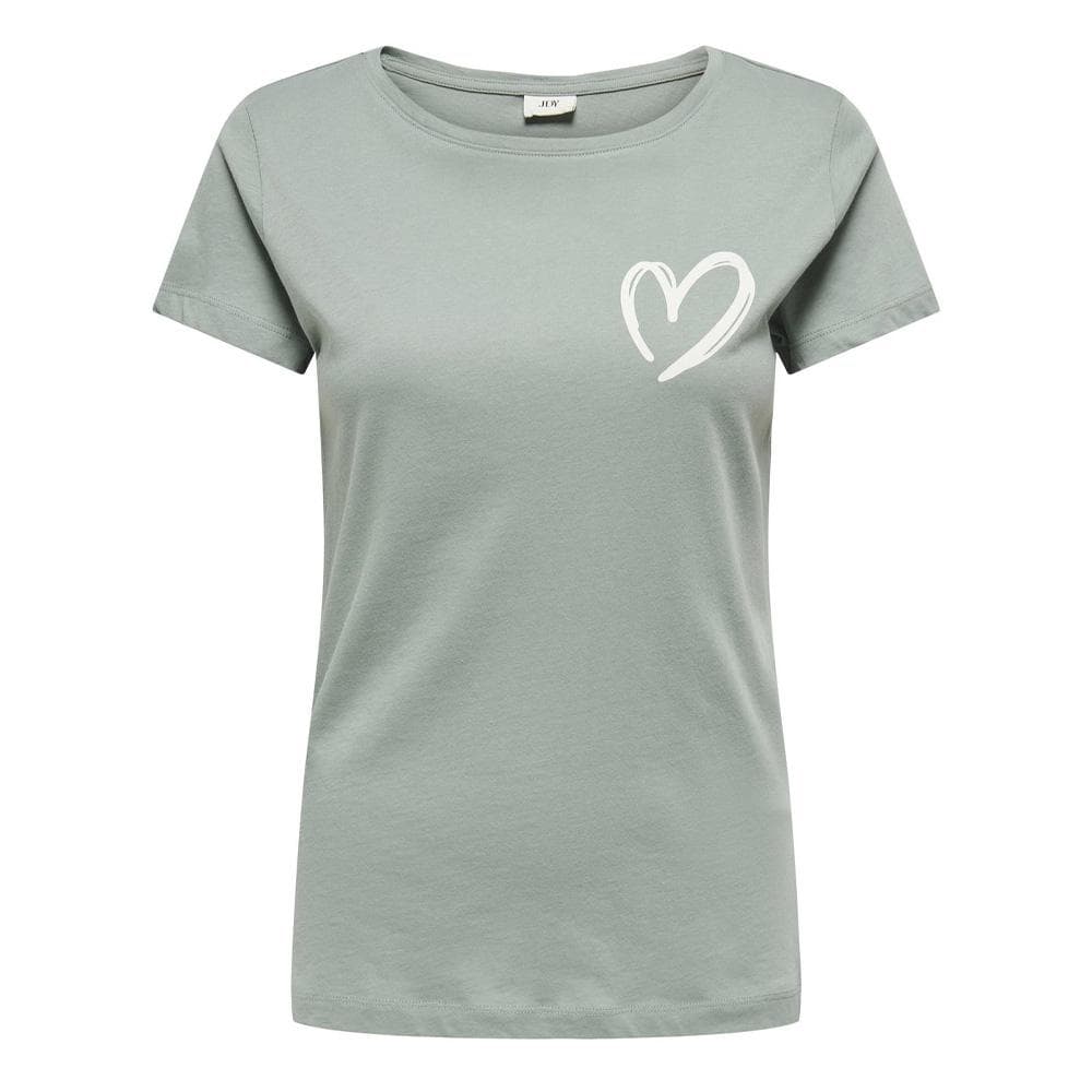 T-shirt Vert Femme JDY Smoke 1