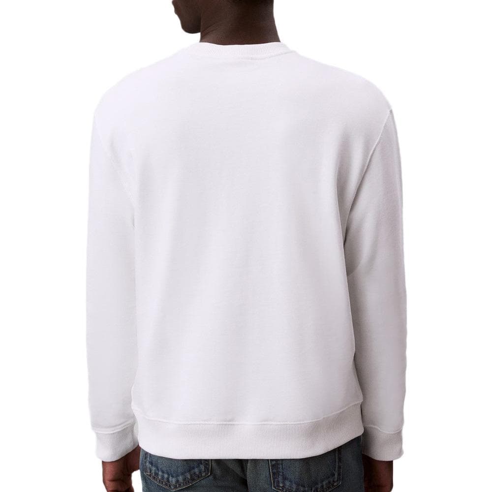 Sweat Blanc Homme Calvin Klein Jeans Terry 2