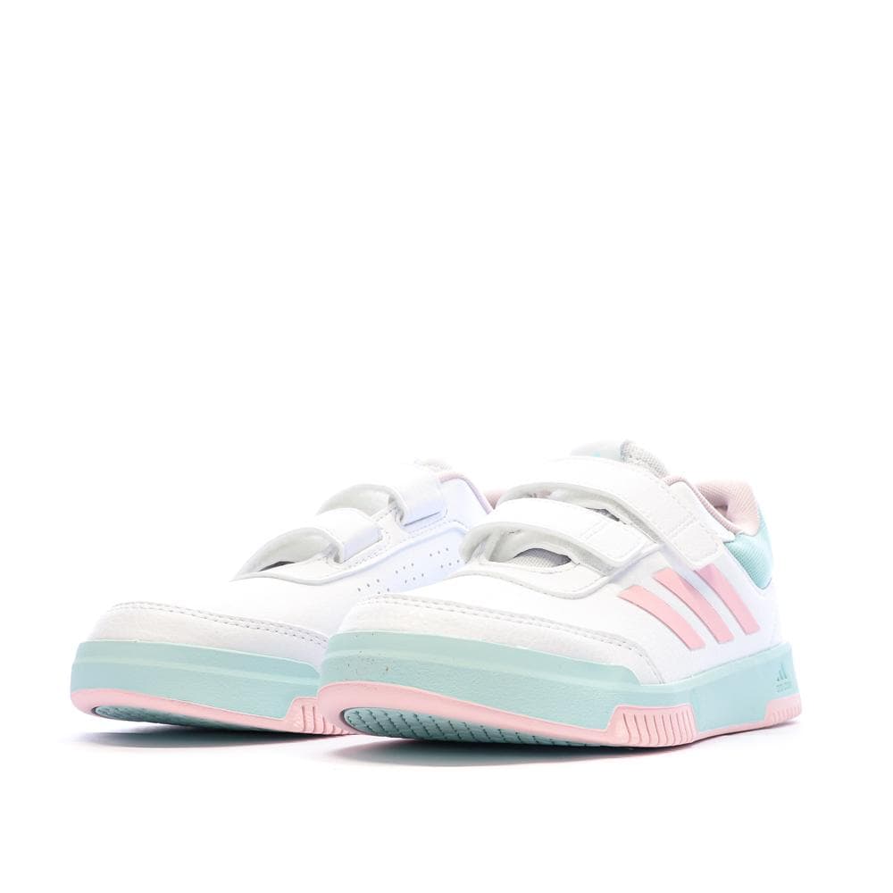 Baskets Blanche/Rose Fille Adidas Tensaur Sport 2.0 6