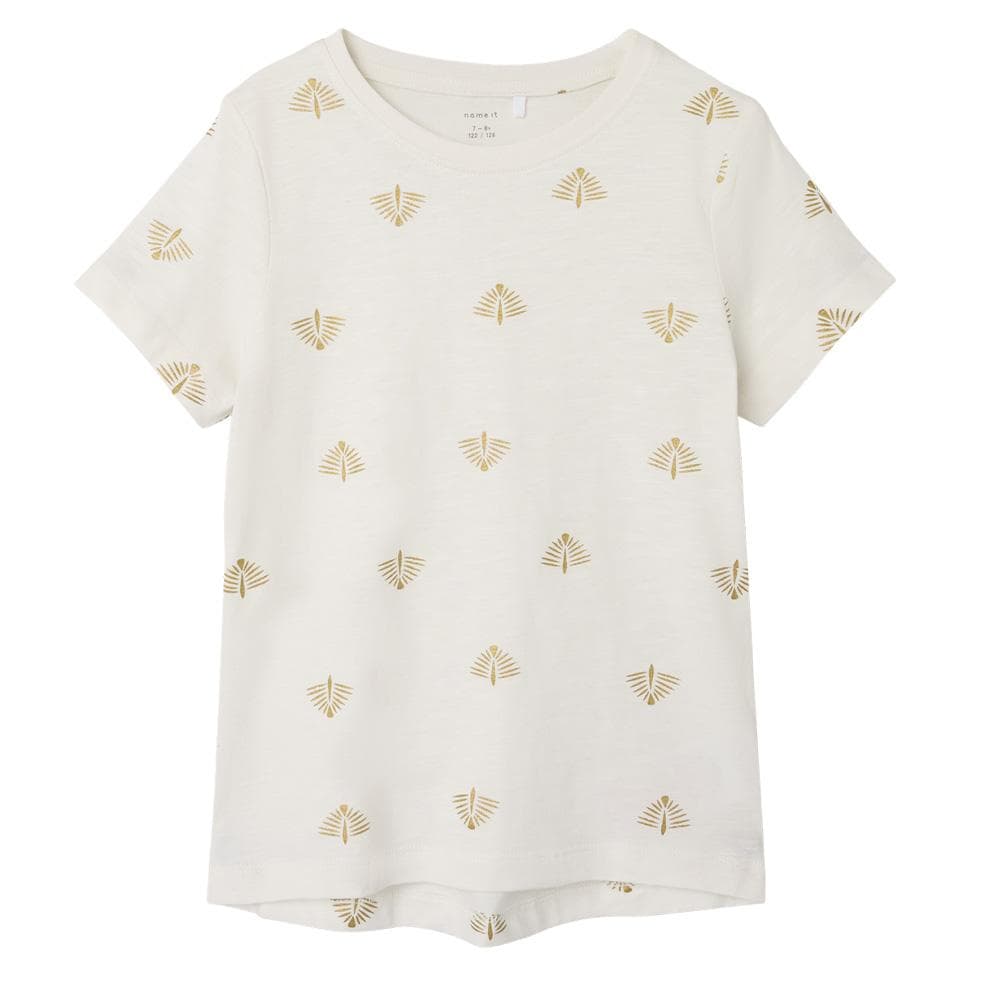 T-shirt Blanc Fille Name It Nellen 1