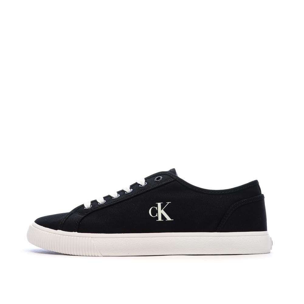 Baskets Noir/Blanc Homme Calvin Klein Jeans Ess Vulc Low 1