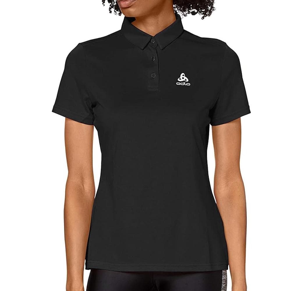 Polo Noir Femme Odlo Tina 1