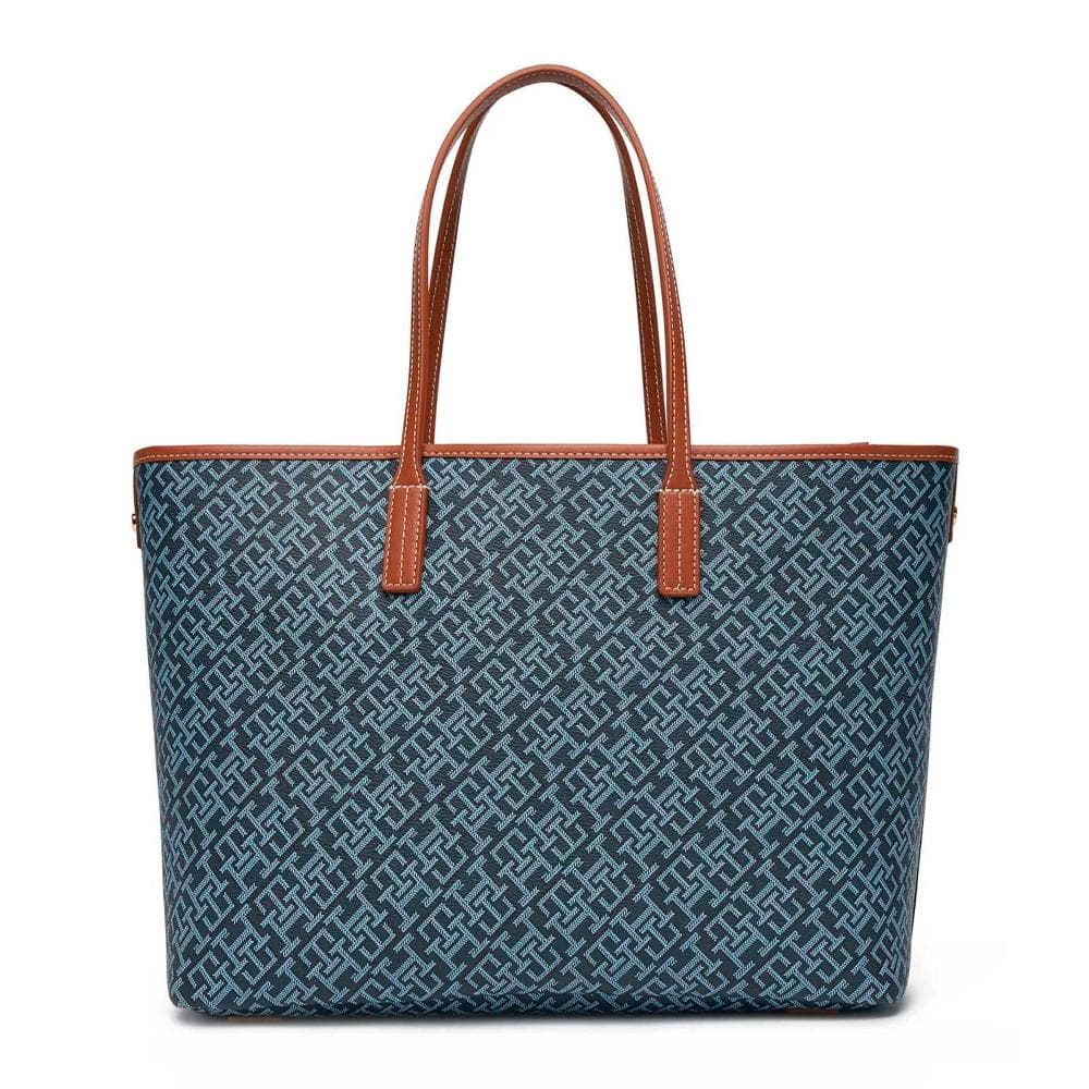 Sac Cabas Bleu Femme Tommy Hilfiger Th Monoplay 2
