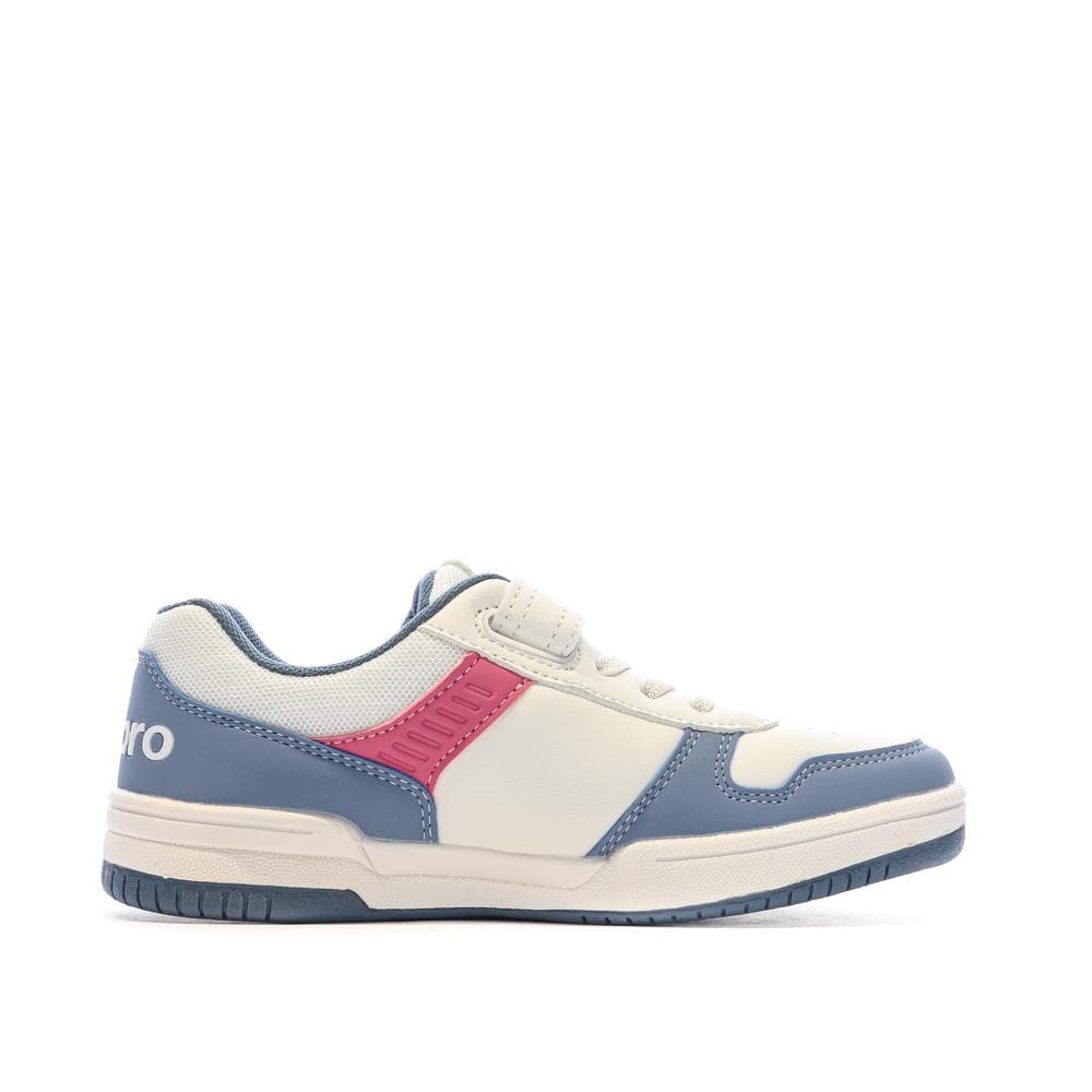 Baskets Blanches/Bleu/Rose Fille Umbro Ovida 2