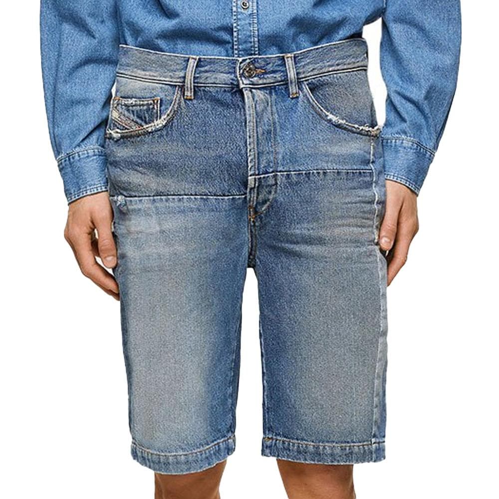Short bleu Homme Diesel D-macs 1