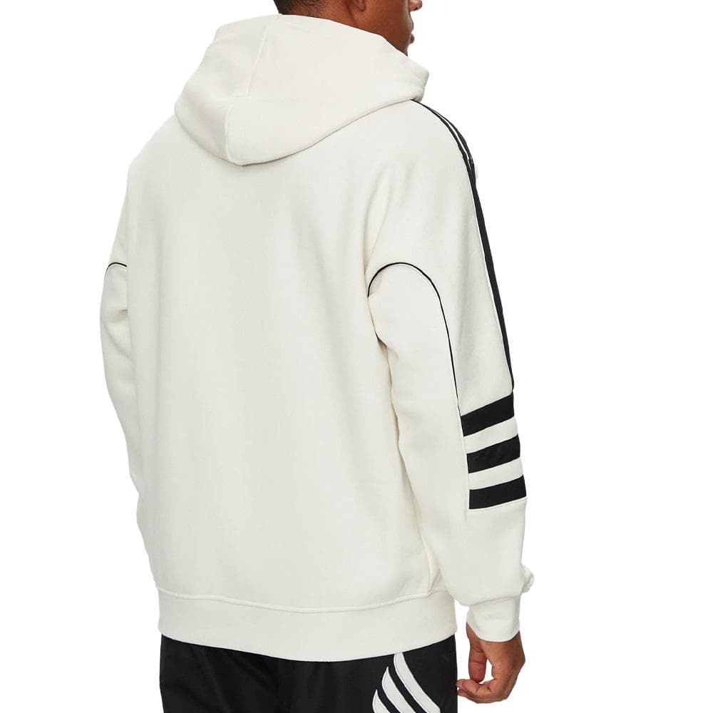 Sweat Blanc/Gris Homme Adidas Q3 2