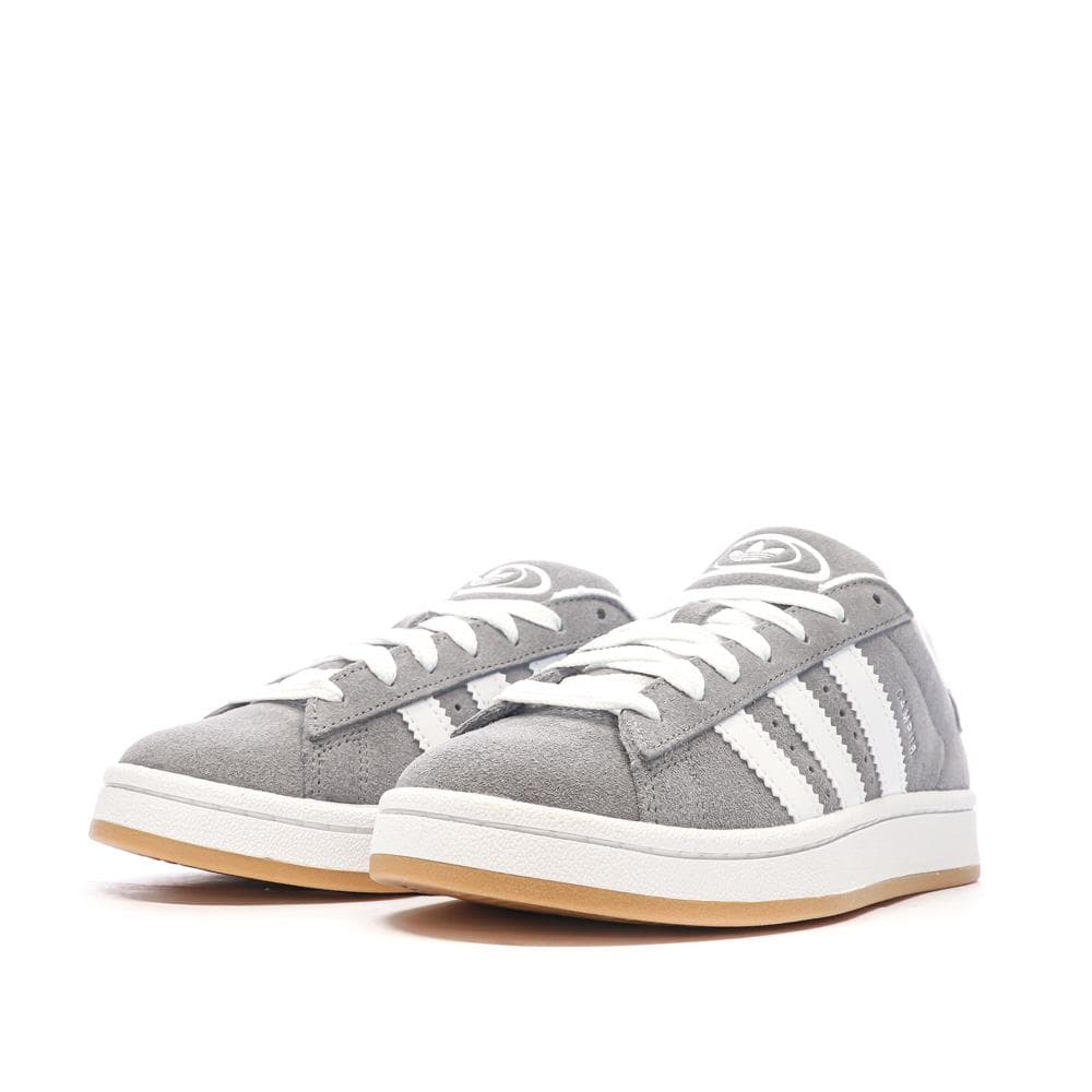 Baskets Grises Femme Adidas Campus 6