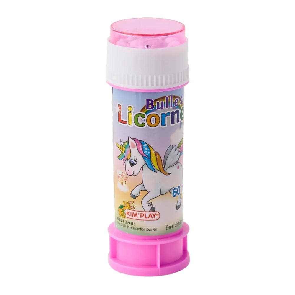 Bulles de savon Licorne NO MARK 60 ml – Bulles magiques et colorées 1