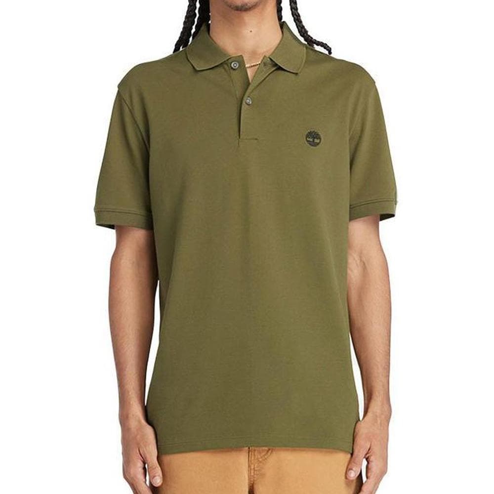 Polo Kaki Homme Timberland Sleeve 1