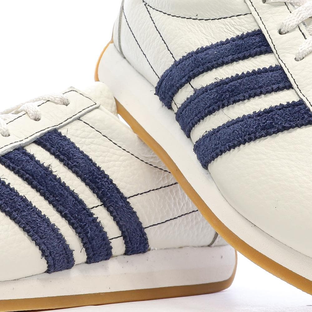 Baskets Blanches/Marine Homme Adidas Country Og 7