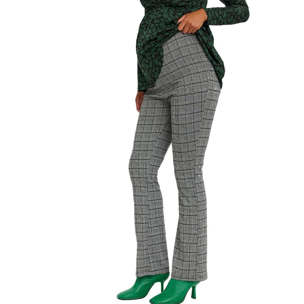 Legging de Grossesse Noir/Gris Femme Mamalicious Noelli 1