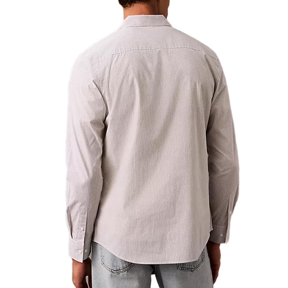 Chemise Rayures Slim Bleu Homme Calvin Klein Jeans Stripe Stret 2