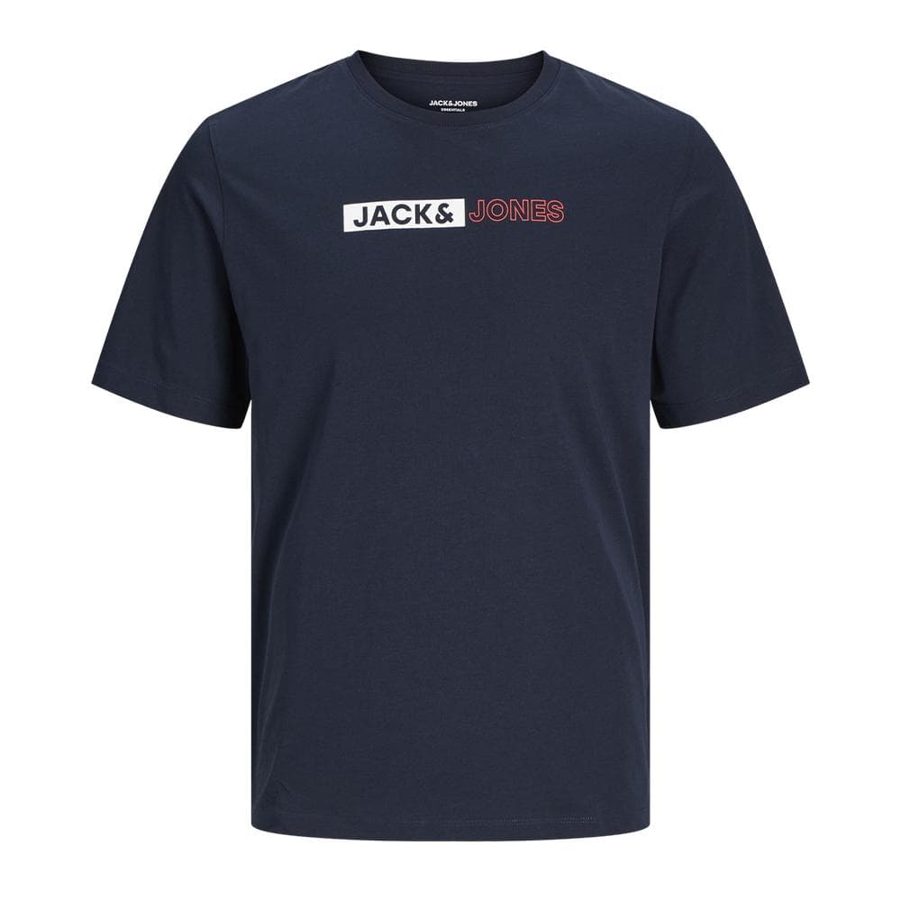 T-shirt Marine Garçon Jack & Jones Blaz 1