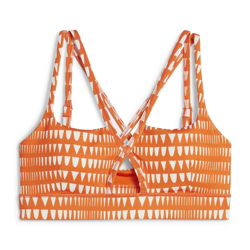 Brassière Orange Femme Puma Lemlem Impact 1