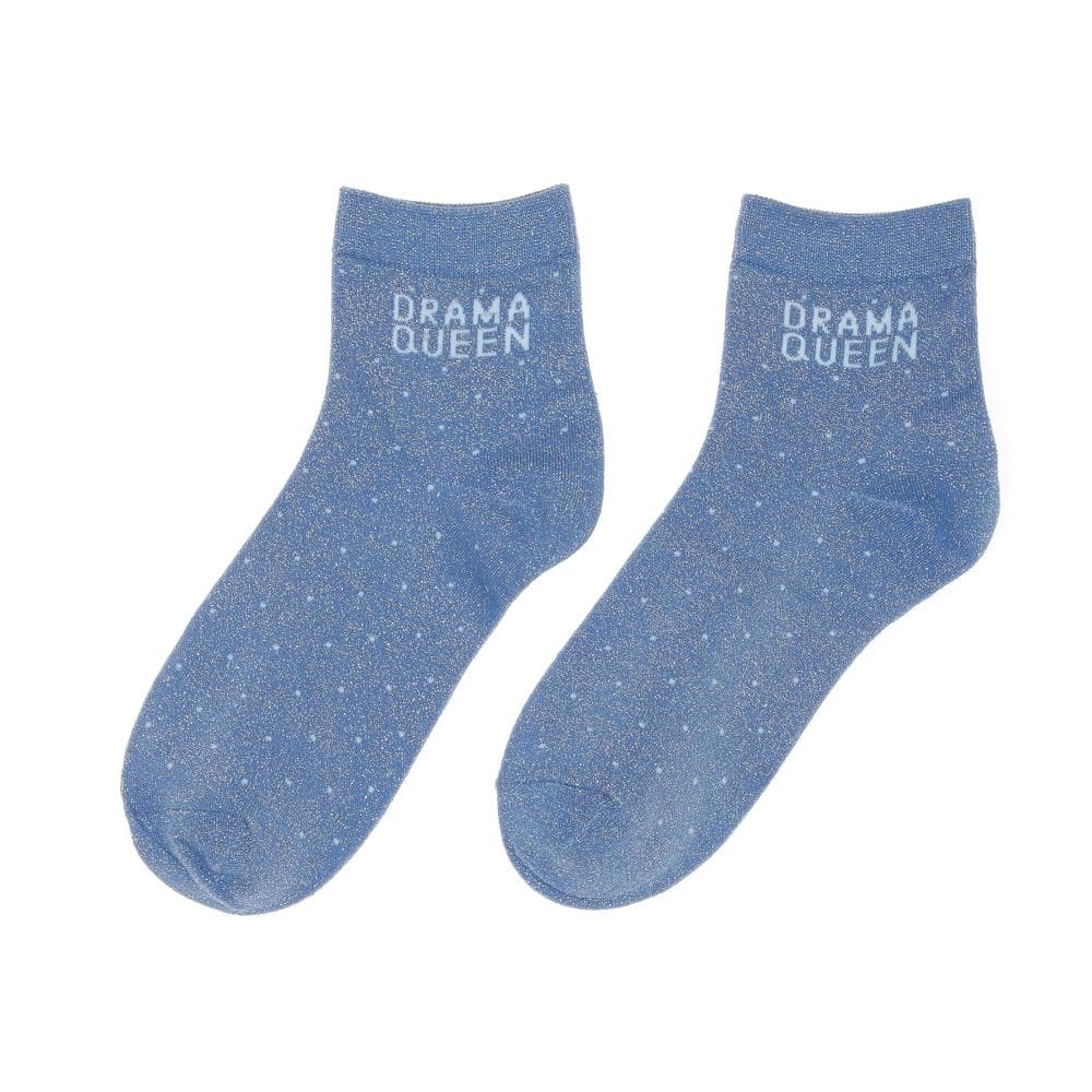 Chaussettes Bleu Femme Stella Green DRAMA QUEEN 1